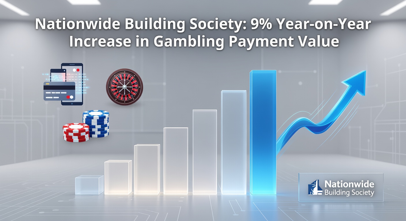 Customers reviewing banking app notifications about gambling transactions amid sports event promotions