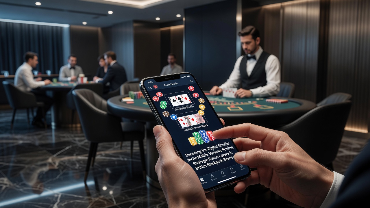 Mobile blackjack players engaging with niche variants on smartphones in UK settings