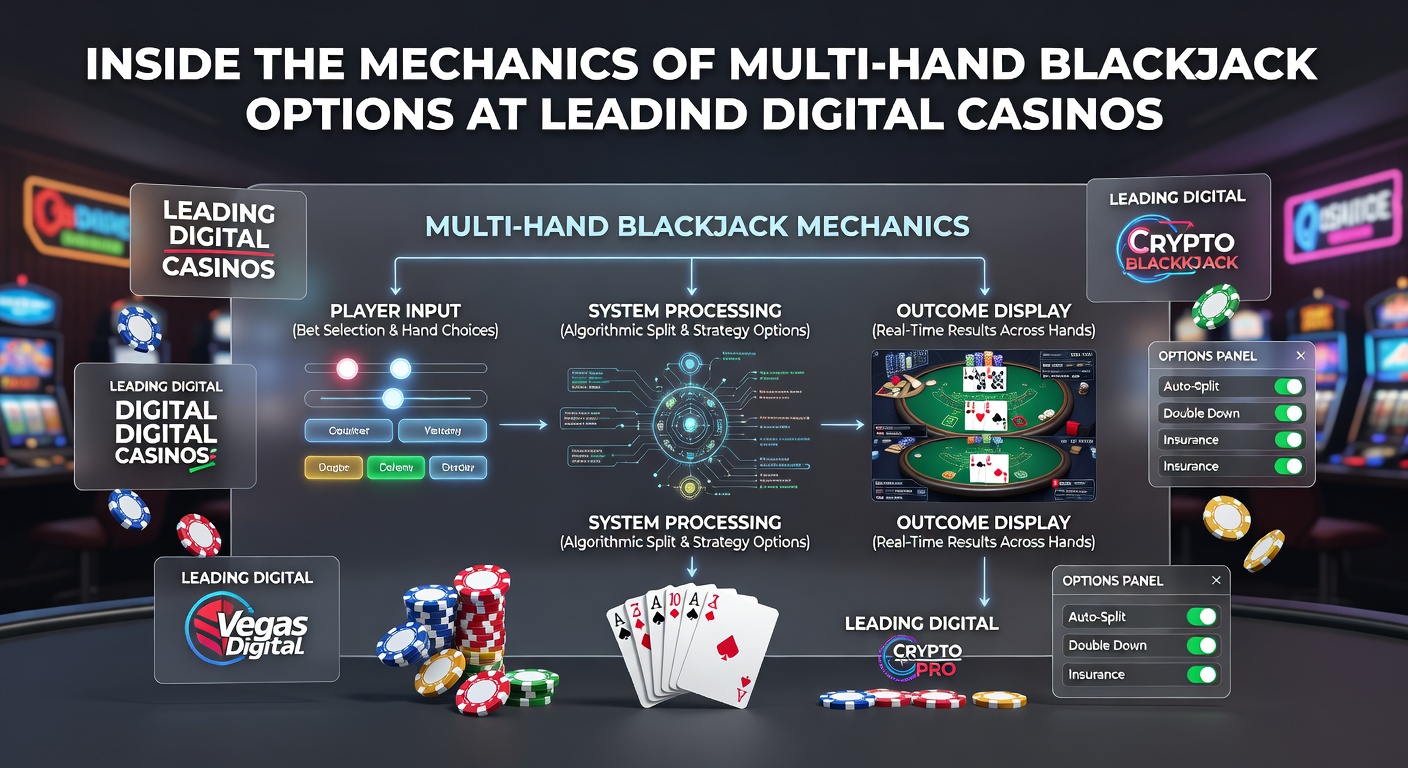 Close-up of strategy chart overlay on a multi-hand blackjack screen during live play