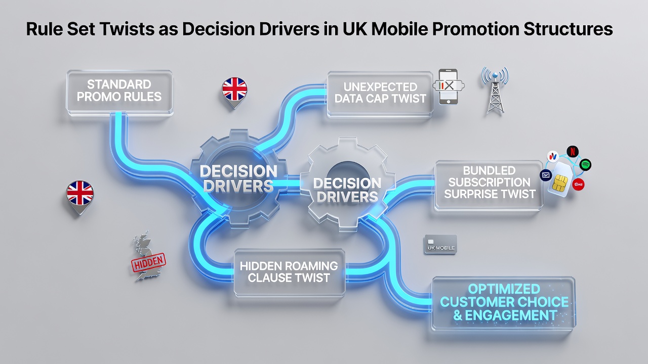 Mobile device displaying varied promotion rule interfaces on a UK betting app